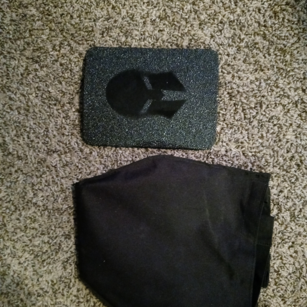 Plates for a bulletproof vest, monitor, radio, cab